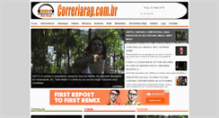 Desktop Screenshot of correriarap.com.br