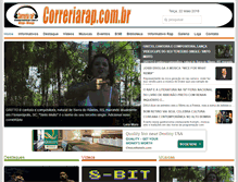 Tablet Screenshot of correriarap.com.br